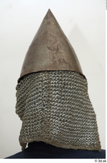 Photos Medieval Knight Plate Helmet 3 Helmet with chainmail army…